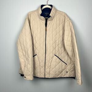 Crown & Ivy women’s quilted plus size XXL chore jacket